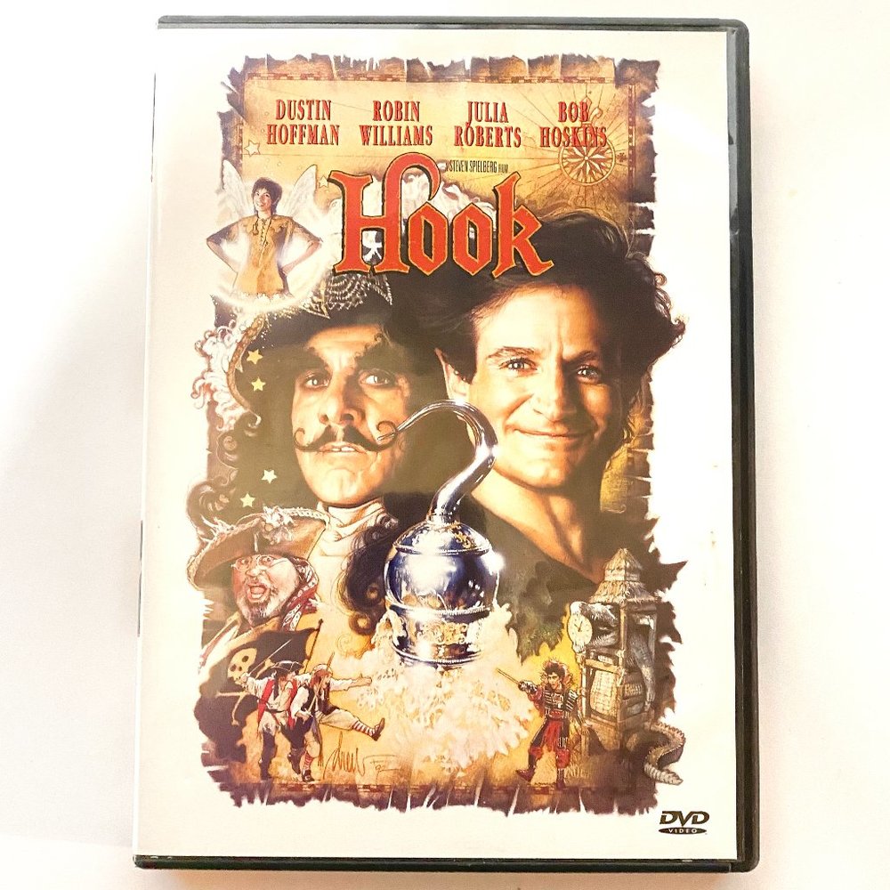 Hook, Robin Williams, Steven Spielberg, DVD